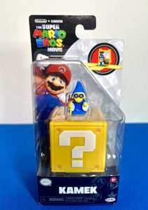 2023 JAKKS The Super Mario Bros Movie Minifigure- KAMEK / Magikoopa (w/ ? Block)